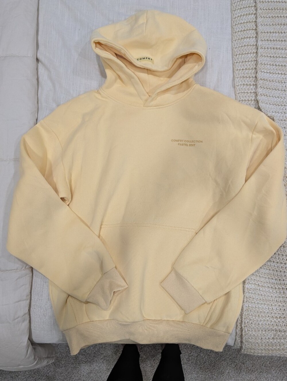 Comfrt Pastel Edition Butter Yellow Size Medium